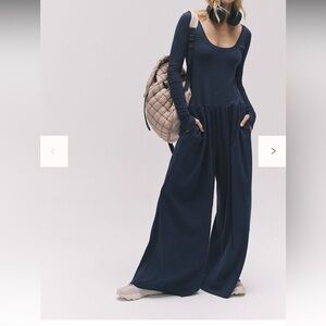 Free People-Olive Green Jumpsuit